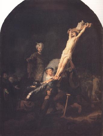 REMBRANDT Harmenszoon van Rijn The Raising of the Cross (mk33) Germany oil painting art